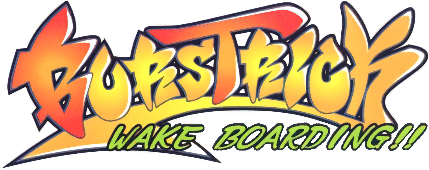 Burstrick Wake Boarding logo for Playstation